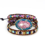 Bransoletka z Jaspisu – "Magnetyzująca" - Spokój i Wyciszenie